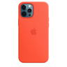 Apple iPhone 12 Pro Max Silicone Case with MagSafe Electric Orange Силиконовый чехол MagSafe для IPhone 12 Pro Max цвета «яркий апельсин»
