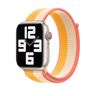 Apple Watch 45mm Maize/White Sport Loop,Спортивный ремешок цвета «спелый маис/белый» 45 мм 