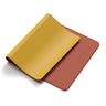 Коврик Satechi Dual Side ECO-Leather Deskmate. Цвет: Желтый/оранжевый