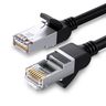 Кабель сетевой плоский UGREEN NW101 (50184) Cat 6 U/UTP Pure Copper Ethernet Flat Cable. Длина: 1м. Цвет: черный