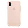 Силиконовый чехол Apple Silicone Case для iPhone XS, цвет (Pink Sand) розовый песок