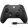 Беспроводной геймпад Xbox чёрный for Windows + кабель USBC