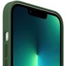 Apple IPhone 13 Pro Max Silicone Case with MagSafe Clover Силиконовый чехол MagSafe для IPhone 13 Pro Max цвета «зеленый клевер»