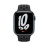 Apple Watch 45mm Anthracite/Black Nike Sport Band,Спортивный ремешок Nike цвета «антрацитовый/черный» 45 мм 