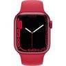 Часы Apple Watch Series 7 GPS, 41mm Red Aluminium Case with Red Sport Band,Корпус из алюминия красного цвета, спортивный ремешок красного цвета 41 мм 
