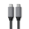 Кабель Satechi USB4 C to C длина 25 см. Цвет: серый космос
