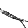 Аудиокабель ACEFAST C1-08 USB-C to 3.5mm aluminum alloy audio cable. Цвет: черный 