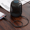Аудиокабель ACEFAST C1-08 USB-C to 3.5mm aluminum alloy audio cable. Цвет: черный 