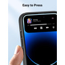 Защитный прозрачный чехол UGREEN LP624 (90945) Classy Clear Enhanced Protective Case для iPhone 14 Pro Max. Цвет бампера: черный