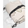 Сумка на плечо Gaston Luga CB101 Spläsh Crossbody Bag. Цвет: светло-кремовый