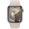 Часы Apple Watch Series 9 GPS 45mm Starlight Aluminium Case with Starlight Sport Band S/M,Корпус из алюминия цвета «сияющая звезда», спортивный ремешок 45мм S/M