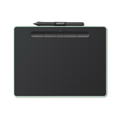 Графический планшет Wacom Intuos M Bluetooth Pistachio цвет фисташковый
