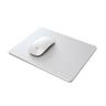 Коврик Satechi Aluminum Mouse Pad для компьютерной мыши. Материал алюминий. Размер 24x19x0,5 см. Цвет серебряный.