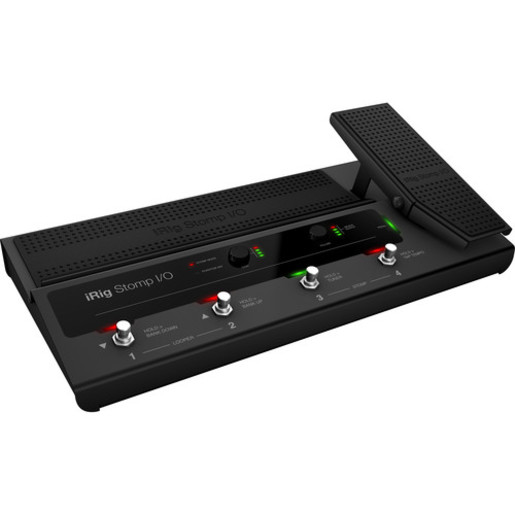 IK Multimedia iRig Stomp I/O гитарный контроллер вокальный интрефейс-контроллер