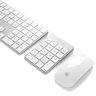Беспроводной цифровой блок клавиатуры Satechi Aluminum Slim Keypad Numpad. Цвет серебристый. 
