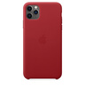 Apple iPhone 11 Pro Max Leather Case - (PRODUCT)RED, Кожаный чехол для Iphone 11 Pro Max красного цвета