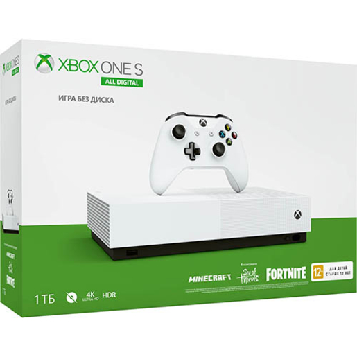 Игровая консоль Xbox One S 1 TB +3m XBL +3m GP