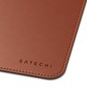Коврик Satechi Eco Leather Mouse Pad для компьютерной мыши. Материал эко-кожа (искусственная кожа. Размер 25 x 19 см. Цвет коричневый.