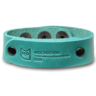 WOCHI P Кожаный RFID-браслет со встроенным чипом "Москвёнок" (размер S). Зеленый (морская волна)