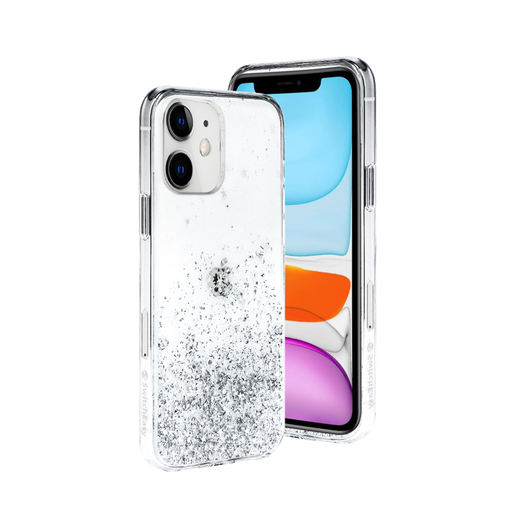 Чехол SwitchEasy Starfield для iPhone 12 Mini (5.4"). Материал: поликарбонат 80%, полиуретан 20%. Цвет: прозрачный.