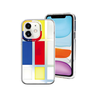 Чехол SwitchEasy Artist для iPhone 12 Mini (5.4"). Материал: поликарбонат 80 %, полиуретан 20%. Дизайн: Mondrian