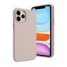 Чехол-накладка SwitchEasy MagSkin для iPhone 12 & 12 Pro (6.1"). Совместим с Apple MagSafe. Материал: силикон. Цвет: розовый.   
