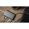 Портативный USB-хаб Moshi Symbus Mini 7-in-1. Порты: USB-C PD, HDMI, USB-A 3.1 Gen 1 x 2, Gigabit Ethernet, слоты SD / microSD.