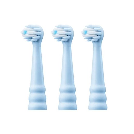 Комплект насадок для детской электрической зубной щетки DR.BEI Kids Sonic Electric Toothbrush Head for K5 Blue (3 Pieces)