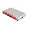 USB Type-C Хаб Rombica Type-C Hermes. Цвет: красный.
