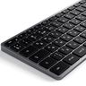 Беспроводная клавиатура Satechi Slim X3 Bluetooth Keyboard-RU. Раскладка - Русская. Цвет- Серый космос.