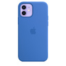 Apple iPhone 12 | 12 Pro Silicone Case with MagSafe Capri Blue Силиконовый чехол MagSafe для IPhone 12/12 Pro цвета капри (синий)