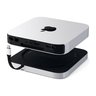 USB док станция с подставкой Satechi Mac Mini Stand & Hub для Mac Mini w/ SSD Enclosure. Цвет: серебристый.