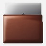 Чехол-рукав Nomad Sleeve для MacBook 16". Материал верха: 100% натуральная кожа. Цвет: коричневый.