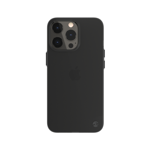 Чехол-накладка SwitchEasy 0.35 на заднюю сторону iPhone 13 Pro (6.1"). Материал изделия: 100% полипропилен.Размер изделия: 143*72*9 мм. Цвет: прозрачный черный.