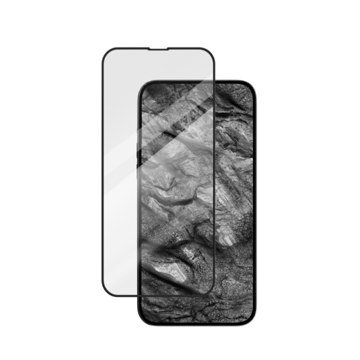 Защитое стекло SwitchEasy Glass Bumper с просиликоненными краями на экран iPhone 13 (6.1