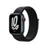 Apple Watch 41mm Black Nike Sport Loop,Спортивный ремешок Nike черного цвета 41 мм 