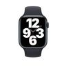Apple Watch 45mm Midnight Sport Band,Спортивный ремешок цвета «темная ночь» 45 мм 