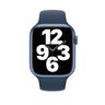 Apple Watch 45mm Abyss Blue Sport Band,Спортивный ремешок цвета «синий омут» 45 мм 
