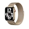 Apple Watch 45mm Gold Milanese Loop,Миланский браслет золотого цвета 45 мм