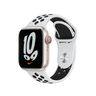 Apple Watch 41mm Pure Platinum/Black Nike Sport Band,Спортивный ремешок Nike цвета «чистый платиновый/черный» 41 мм 