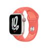 Apple Watch 41mm Magic Ember/Crimson Bliss Nike Sport Band,Спортивный ремешок Nike цвета  «волшебная искра/нежная заря» 41 мм 
