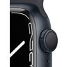Часы Apple Watch Series 7 GPS, 41mm Midnight Aluminium Case with Midnight Sport Band,Корпус из алюминия цвета «темная ночь», спортивный ремешок цвета «темная ночь» 41 мм 