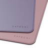 Коврик Satechi Dual Side ECO-Leather Deskmate. Цвет: Розовый/фиолетовый