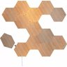 Светильник светодиодный Nanoleaf Elements Wood Look Hexagons  Starter Kit EU, 13 панелей.