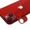 Защитное покрытие SwitchEasy LenShield на камеру iPhone 13/13 mini. Материал изделия: 100% алюминий. Цвет: красный