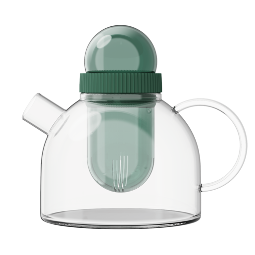 Заварочный чайник KissKissFish BoogieWoogie Teapot (зелёный)