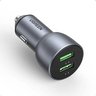 Автомобильное зарядное устройство UGREEN CD213 (10144) QC 3.0+QC 3.0 Dual USB-A 36W Fast Car Charger. Цвет: темно-синий