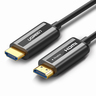 Кабель UGREEN HD132 (50717) HDMI Zinc Alloy Optical Fiber Cable. Длина 10 м. Цвет: черный