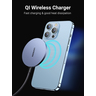 Беспроводное магнитное зарядное устройство UGREEN CD245 (30233) Magnetic Wireless Charger для iPhone. Мощность 15W Max. Цвет: серый космос
