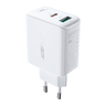 Зарядное устройство двухпортовое ACEFAST A5 PD32W USB-C+USB-A dual port charger (EU). Цвет: белый